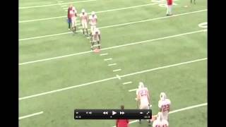 Open Field Tackle Drills University of Wisconsin [upl. by Ahsikat]