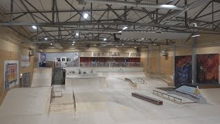 Grymt rolig dag i Hangaren SVERIGES BÄSTA SKATEPARK [upl. by Krigsman489]