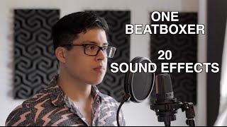 One Beatboxer 20 Sound Effects [upl. by Adamec]