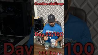 Day 52100 Creatine challenge  Muscleblaze Creatine gym muscleblaze fitness shorts short [upl. by Angelia]