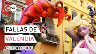 How Valencia Celebrates Spring  Las Fallas De Valencia Festival 2022 [upl. by Reggis]