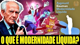 O que diz o livro MODERNIDADE LÍQUIDA de Zygmunt Bauman [upl. by Marney965]