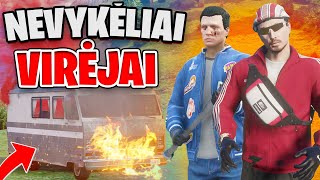 NEVYKĖLIAI AMFOS VIRĖJAI  ∣ GTA ROLEPLAY LIETUVIŠKAI OneXlt [upl. by Saunder]