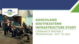 Community Meeting  Southeastern Infrastructure Study 9102024 [upl. by Amej464]