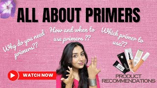 Mastering Primers The Ultimate Guide to Perfect Makeup Application How to use and select primers [upl. by Darcia]