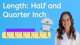 How to Measure Half Inches and Quarter Inches [upl. by Rozamond]