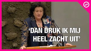 Caroline van der Plast WOEST op afwezige NSCminister quotIk vind het HEEL VREEMDquot [upl. by Corwin]