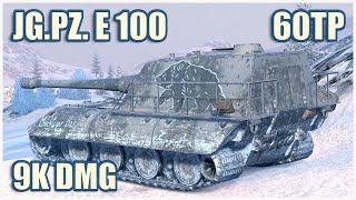 Jagdpanzer E 100 amp 60TP Lewandowskiego • WoT Blitz Gameplay [upl. by Egdirdle715]