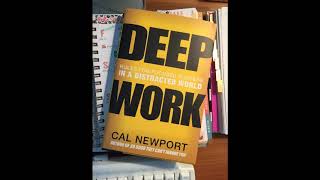 DEEP WORK RULES FOR FOCUSED SUCCESS IN DISTRACTED WORLD FULL AUDIOBOOK [upl. by Nosiram]