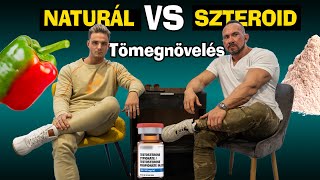 NATURÁL vs SZTEROID  Tömegnövelés  MENNYI IZOM 1 ÉV KOKSZ KÚRÁVAL [upl. by Atsyrhc]