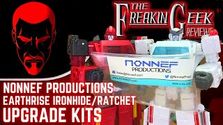 Nonnef Productions UPGRADES for Earthrise Ironhide amp Ratchet EmGos Transformers Reviews N Stuff [upl. by Sheply]