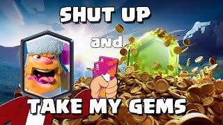 ¡¡NUNCA HABÍA TENIDO TANTAS GEMAS  Epic apertura de cofres  Clash Royale con TheAlvaro845  Esp [upl. by Aynekat]