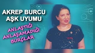 Akrep Burcunun Aşk Uyumu  Anlaştığı Anlaşamadığı Burçlar [upl. by Lenad117]