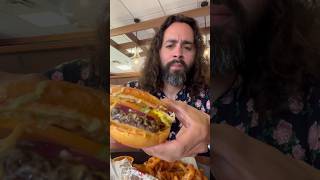 Trying the NEW arbys Cheesy Bacon Burger Food Review foodreview burgers [upl. by Ara53]