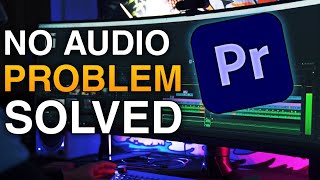 How to solve no audio problem in Adobe Premiere Pro [upl. by Thorin]