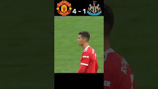 TheSensational CR7 Returns To Old Trafford  ManUnited VS Newcastle  football shorts highlights [upl. by Dimah578]