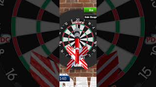 9 dart challenge day 1 viralvideo like subscribe darts share song shotdarts 180 funny [upl. by Howlan]