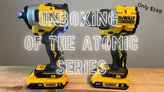 Unboxing of Dewalt Cheapest Set Atomic Series Impact DCF809 Drill DCD794 diy dewalt tools [upl. by Rockwood152]