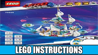 LEGO 70838 Instructions  Queen Watevras ‘SoNotEvil Space Palace  The LEGO Movie 2 [upl. by Uamak]