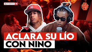 CIFRA SLIMK ACLARA SU LÍO CON NINO FREESTYLE LO RETA A TIRADERA TU VERA LIO PODCAST [upl. by Vernor]