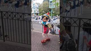 Pinocchio and Geppetto at disneyland shorts [upl. by Linette]