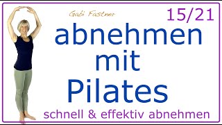 1521💜30 min abnehmen mit Pilates  MuskelkettenTraining  ohne Geräte [upl. by Kamila]