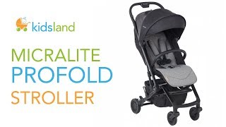 Lightweight Travel Micralite ProFold Stroller  Introduced by Kidsland [upl. by Burny]