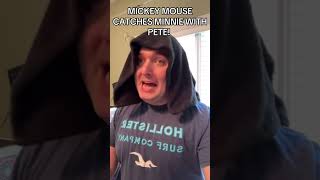 PETE GETS CAUGHT SLEEPING WITH MINNIE MOUSE youtubeshorts funny mickeymouseclubhouse [upl. by Ylloj]