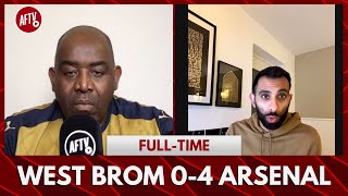 West Brom 04 Arsenal  SmithRowe Is The Croydon De Bruyne Moh [upl. by Tarrsus]