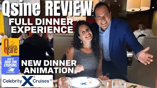 2023 Qsine Dinner Review  Celebrity Cruise Line [upl. by Kimberlyn24]