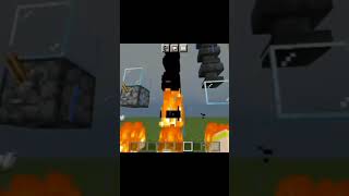 Minecraft gravity block on logic fire [upl. by Giorgi]