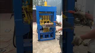 Clay compressed earth brickmachine soil interlocking brick making machine fully automatic [upl. by Nakre]