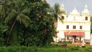 GOA CURTORIM CHURCH LAKE in South Goa India GOAASITIS [upl. by Ahsyia]