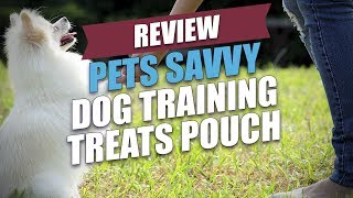 Pets Savvy Dog Training Treats Pouch Review [upl. by Christophe]