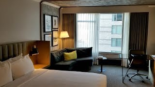 Room Tour of The Duniway Portland A Hilton Hotel [upl. by Enenaj777]