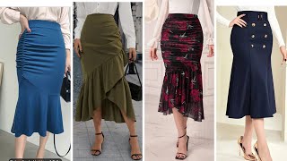 Faldas Elegantes para Damas que Gustan vestir a la moda [upl. by Peper31]