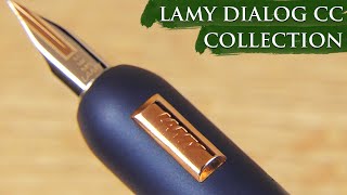 Lamy Dialog CC Fountain pen Collection Overview  Is this a better version than the Lamy Dialog 3 [upl. by Higginbotham615]