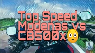 RIDE  Top Speed  Modenas laju tu😳CB500x [upl. by Arah100]