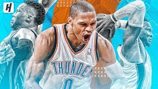 Russell Westbrook BEST amp MOST VICIOUS Dunks of His Career A MUST SEE MONTAGE [upl. by Laurena166]