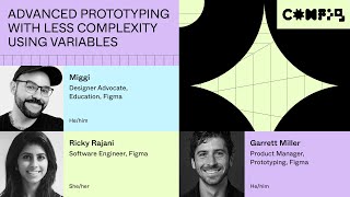 Advanced prototyping with less complexity with variables  Miggi Ricky R Garrett M Config 2023 [upl. by Tavey815]