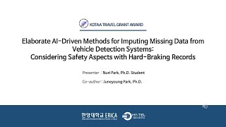 2025 KOTAA Travel Grant AwardElaborate AIDriven Methods for imputing Missing Data [upl. by Eillit]