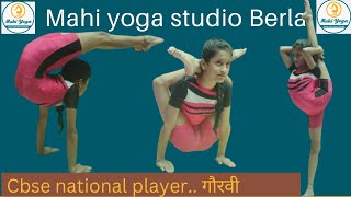 October 19 2024 cbse national yoga championship 🏆 artistic single gaurvi Shukla [upl. by Teews]