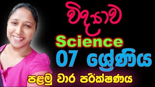 science grade7 sinhala medium7වසර විද්‍යාව පළමුවාරය පුණරීක්ෂණ‍7වසර විද්‍යාව පළමු වාර පරීක්ෂණය [upl. by Nisa917]