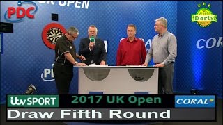 2017 Coral UK Open UK Open TV Finals  Draw Fifth Round [upl. by Roswald657]