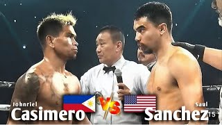 CASIMERO vs SANCHEZ Fight Highlights [upl. by Caria482]