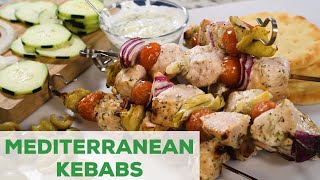 Air Fryer Oven Mediterranean Kebabs [upl. by Gordie]