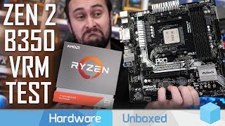 Ryzen 9 3900X On a B350 Motherboard Does It Cook [upl. by Noid]