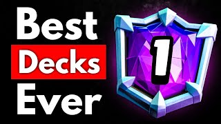 TOP 5 BEST Decks to Reach Ultimate Champion in Clash Royale [upl. by Eizzik]