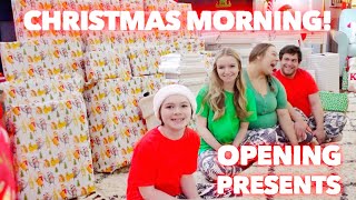 CHRISTMAS MORNING 2022 Opening Christmas Presents Part 1  Family 5 Vlogs [upl. by Eannyl]