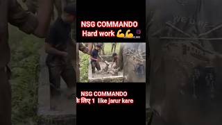 NSG commando ki khatarnak training commando army nsg armylover army trending indian viral [upl. by Glick]